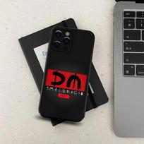 D-Depeche Mode Rock Band Phone Case For Apple iPhone 15,14,13,12,11,Pro,X,XS,Max,XR,Plus,Mini Soft Black Cover iPhone15 gray