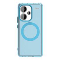 For Redmi Note 13 Pro Plus 5G Case Magnetic Wireless Charge Funda Redmi Note 13 Pro+ Plus Coque Matte Translucent PC Back Cover Redmi Note13 ProPlus oranžinė