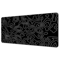 Large Gaming Mouse Pad XXL Strata Liquid Desk Mat NonSlip Rubber Game Mouse Mat Computer Keyboard Mats Pad Big Mousepad Gamer 800x300x2mm gray