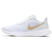 Nike Revolution 5 Balti/Auksiniai Moteriški BQ3207-108 36.5 white