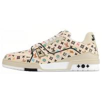 Louis Vuitton Tyler the Creator x Louis Vuitton Trainer 'Beige Multi-Color Monogram' 1ACXBG 37 smėlis