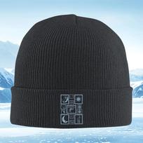 2026 Manatee Sun Palm Diver Map Florida Men Women Unisex Knitted Hat Beanie Pullover Cap Winter Thermal Warm Christmas Outdoor C One Size black