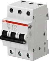 ABB Automatinis jungiklis ABB SH203 3P C 6kA, 63 A