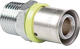Arco Jungtis 872415A presuojama 20x2.00-1/2", išorinis sriegis