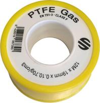 Arco Teflono juosta dujotiekiui PTFE 19mm x 0.75 mm x 12 m