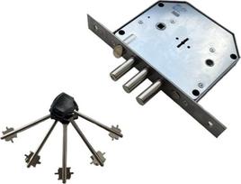 Aspect Įleidžiamoji spyna MP GOR, T-21, CP, chromuota, chromo