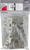 Blum LANKST IŠOR CLIP SOFT CLOSE D35 107 2VNT