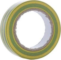 Bycom Izoliacinė juosta, Bycom, 0.13 x 15 mm. 10 m. geltona/žalia