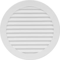 Europlast Plast. ventiliacijos grotelės EUROPLAST VR125, D125, baltos