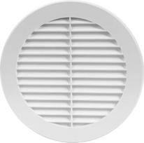 Europlast Plast. ventiliacijos grotelės EUROPLAST VR150, D150, baltos
