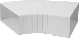 Europlast Ventiliacijos alkūnė EUROPLAST KLH15-60 110 x 55mm 15–60°