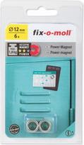 Fix-O-Moll Magnetai Fix-O-Moll 3562809, 12 mm, 6 vnt.