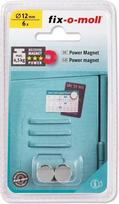 Fix-O-Moll Magnetai Fix-O-Moll 3562812, 12 mm, 6 vnt.