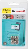 Fix-O-Moll Magnetai Fix-O-Moll 3562820, 12 x 16 mm, 4 vnt.