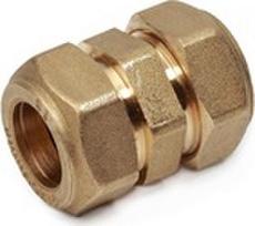 Giacomini Dviguba jungtis 15x15 mm, variniams vamzdžiams