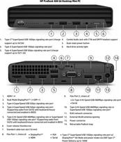 Hp Renewed Grade A | ProDesk 400 G6 Desktop Mini | Intel Core i5 | i5-10500T | 16GB | SSD | 256GB | Intel UHD Graphics 630 | Windows 11 Pro