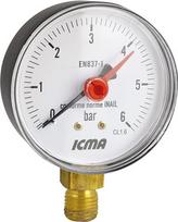Icma Manometras ICMA 1/4", 63 mm, 10 BAR