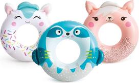 Intex Pripučiamasis ratas INTEX ANIMAL TUBE, įv. spalvų, Ø 84 cm