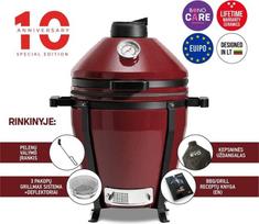 Kamado_Bono Grilis Kamado Bono MINIMO EVO 16, raudona, 54 cm