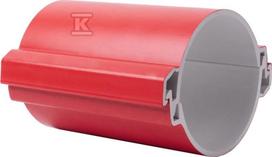 Kopos Vamzdis išardomas Kopos PVC 750N D110, raudonas