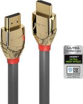 Lindy 1m Ultra High Speed HDMI Cable, Gold Line