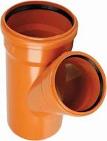 Magnaplast Lauko kanalizacijos trišakis Magnaplast, Ø 160 / 160 mm, 45°