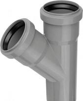 Magnaplast Vidaus kanalizacijos trišakis HTplus, Ø 40 / 40 mm, 67°
