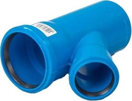 Magnaplast Vidaus kanalizacijos trišakis Ultra dB, Ø 110 / 50 mm, 45°
