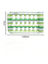 Inflatable Water Sleeping Bed PVC Floating Lounger Air Mattress Water Hammock Float Sun Lounger Swimming Pool Home Accessories white