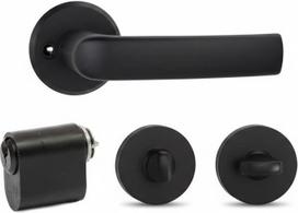 MP Durų rankena, lauko MP MRO-06-35A B set, juoda