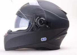Nenurodyta_Z Motociklininko šalmas HD-09B, dydis M, juodas