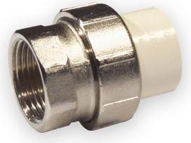 Nibco Adapteris 4733-305, PVC-C, 1/2" vid. srieg./klij. vidus