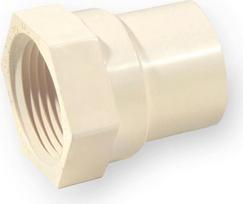 Nibco Mova 4704-005, PVC-C, , 1/2" vid. srieg./klij. vidus