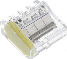 Pawbol Laidų jungė Pawbol E.4182K-5, 4 x 2.5 mm², geltona, 5 vnt.