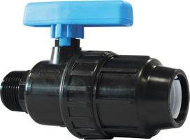 Perla Slėginių vamzdžių ventilis Perla Ø20mm x ½" su išor. sr