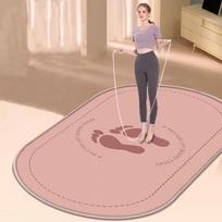 TPE Silent Fitness & Yoga Mat beige