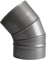 Wadex Kaminų alkūnė WADEX 115, D120 mm 45°