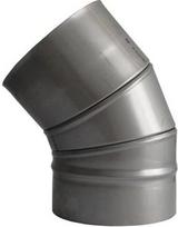 Wadex Kaminų alkūnė WADEX 115, D130 mm 45°