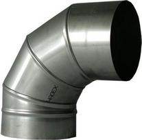 Wadex Kaminų alkūnė WADEX 116, D130 mm 90°