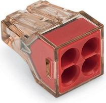Wago Laidų jungė Wago 773-604/5, 4 x 1,5-4 mm², 400 V, 5 vnt.