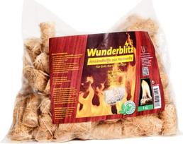 Wunderblitz Medžio vatos ugnies įdegtukai, 1 kg