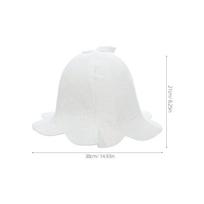 Felt Sauna Hat Natural Wool Thick Felt Cap Flower Edge Insulated Steam Room Hair Protector Russian Banya Spa Hat Comfortable balta