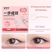 Eyelid Lift Strips Clear Shaping Big Eyes Lasting Invisible Natural Self-Adhesive Double Fold Eyelid Tape Sticker Makeup Tools rožinė