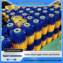 Multi-Function Cow Body Brush for Cleaning, Massaging, and Itch Relief Yellow; Half yellow