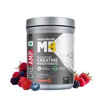 MuscleBlaze Micronised Creatine Monohydrate CreAMP Powder, 320g