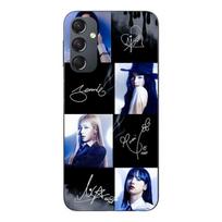 Case For Samsung Galaxy A05s Blackpink signature photo Maniacase juoda