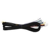 DSP stiprintuvo laidų komplektas 12V 15A Universalus Stabilus duomenų perdavimas HIFI radijo jungtis automobiliams black