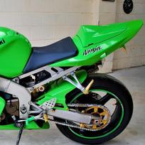 Motociklo galinės apdailos sėdynės gaubto dangtelis Kawasaki Z750 Z1000 Z 750 1000 2005 2006 /Ninja ZX6R ZX-6R 636 2003 2004 Žalias Juodas žalia