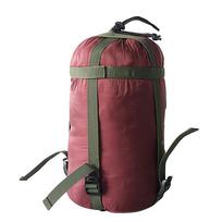 Outdoor Camping Sleeping Storage Bag 38*18cm Moisture-Proof Compression Stuff Sack Drawstring Design Nylon Pack EDC Equipment  Practical Use black