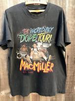 Mac Miller The Incredibly Dope Tour Short Unisex T-shirt Cotton Full Size XL black